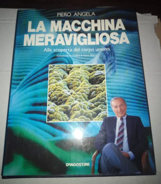 Libro  La Macchina Meravigliosa  Il Corpo Umano Piero Angela