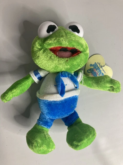 Muppet babies jim henson nanco vintage Kermit the frog 5” plush