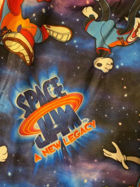 SPACE JAM 2 movie Looney TUNES Bugs BUNNY TAZ New MENS Pajama Sleep LOUNGE Pant 3