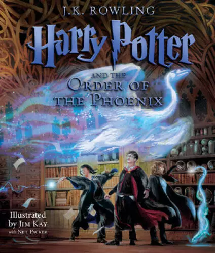 Harry Potter and the Order of the Phoenix: The Illustrated Edition (Harry - GOOD