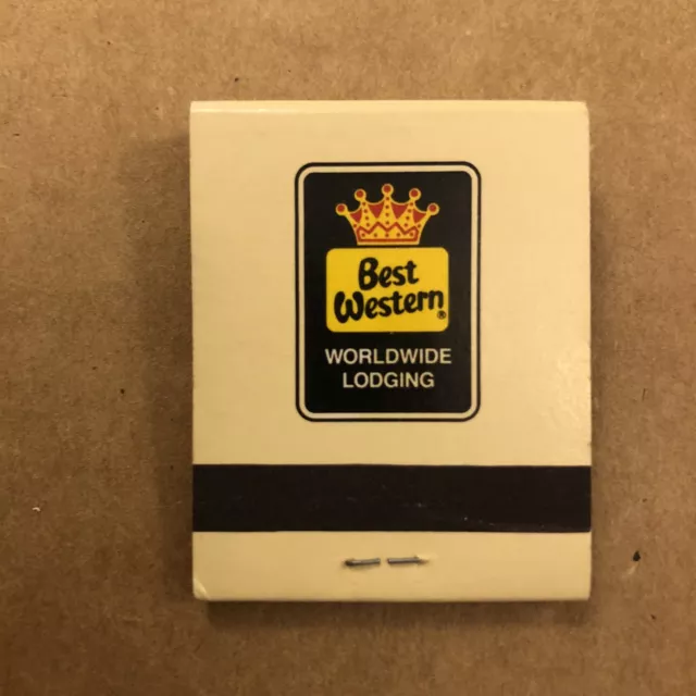 Best Western Worldwide Lodging Vintage Hotel Advertising Matchbook