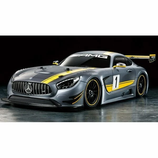 Tamiya Mercedes AMG GT3 1/10 RC XB - Telaio Preassemblato 4WD Elettrico - Modello Verniciato - Foto 2