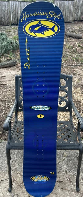 K2 DART SNOWBOARD 138 cm Snow Board No Bindings Blue Yellow $59.97 