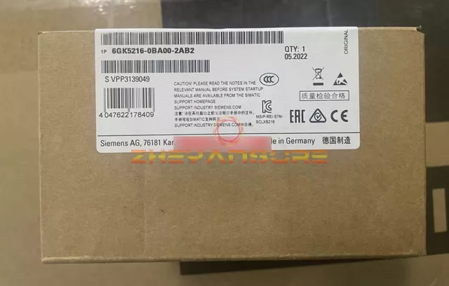 1PCS Siemens 6GK5216-0BA00-2AB2 6GK5 216-0BA00-2AB2 NEW