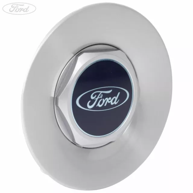 Genuine Ford Fiesta Mk6 Fusion Focus Mk2 Alloy Wheel Centre Cap x1 2100371