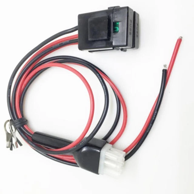 1* 6-Pin DC Power Cord Cable For Kenwood Icom Radio IC-706 TS-570 TS-2000 Alinco