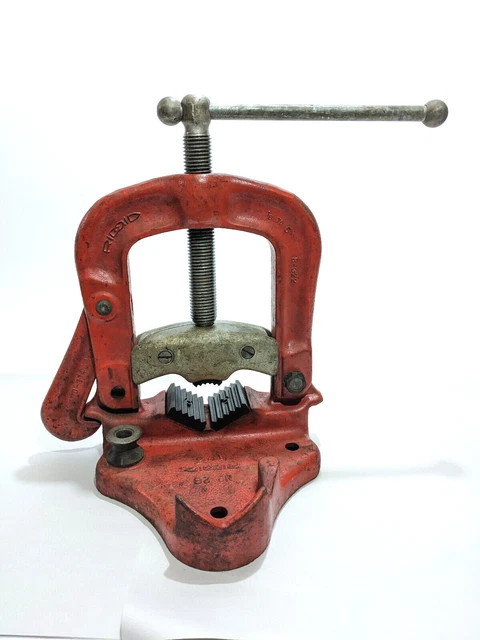 RIDGID No. 26 Bench Yoke Pipe Vise 1/8"-5" Plumbing Tool Pipe Clamp Holding USA