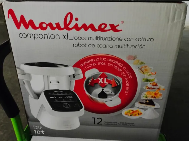 Moulinex Robot cuiseur multifonction, 1550 W, 4,5 L, 14 modes de  fonctionnement, Recettes illimitées, Silencieux, Fabriqué en France, Companion  XL, Gris ardoise HF80C800 : : Cuisine et Maison