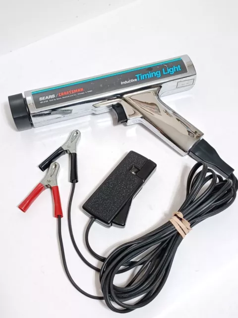 Vintage SEARS Craftsman Advance Inductive Timing Light 161.2134▪︎TESTED