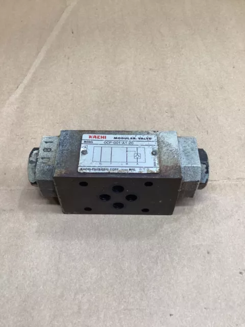 Nachi OCP-G01-A1-20 Modular Valve #112D17PR5