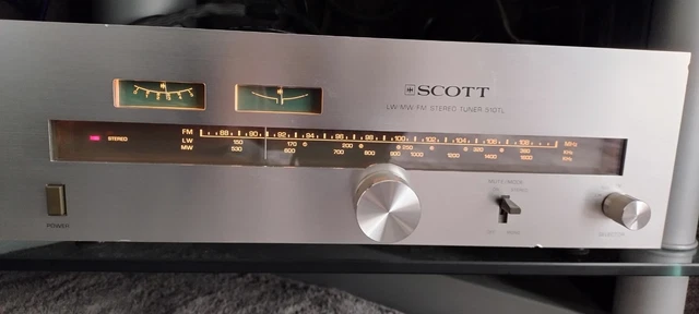 Tuner Hi-Fi Vintage Scott 510 TL - Occasion - Appareil Fonctionnel