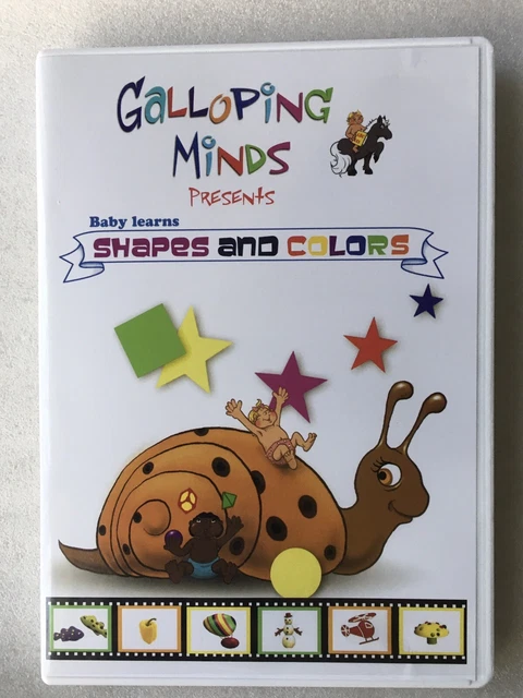 GALLOPING MINDS; BABY Learns Shapes and Colors (DVD, 2003