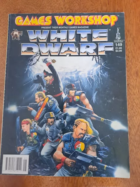 White Dwarf Issue 149 Warhammer Games Workshop Vintage Magazine May 1992