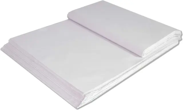 50 Sheets~PREMIUM QUALITY~25 Black-25 White Tissue Paper 20x30~SAME DAY  SHIPPING