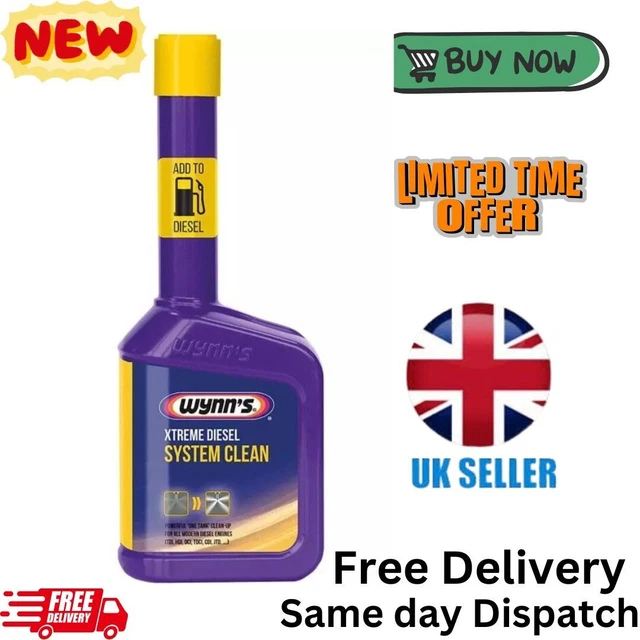 WYNNS EXTREME DIESEL Fuel System EGR Valve DPF Cleaner Additive 325ML ...