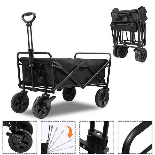 Carrello leggero pieghevole a mano, piccolo carrello per bagagli e