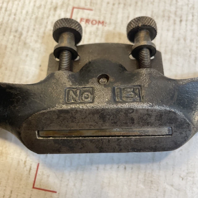 Stanley No. 151 Adjustable Flat Sole Spoke Shave, Made In USA 3
