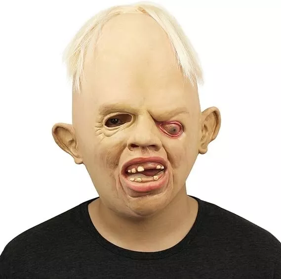 sloth goonies mask Costume Fancy Dress outfit latex party cosplay unisex monster