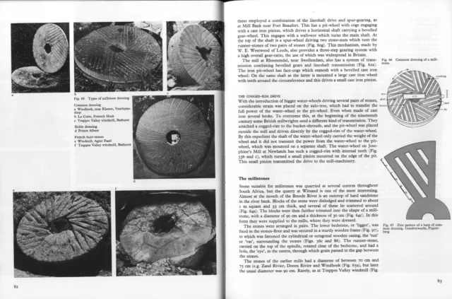 Watermills Windmills & Horsemills of Sout Afrika Mühlentechnik Müller Mühlen 3