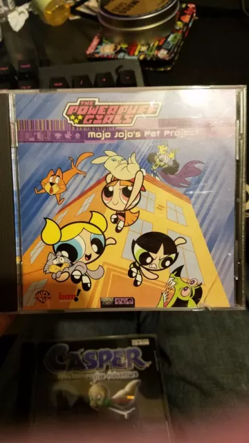 The Powerpuff Girls Mojo Jojo's Pet Project CD ROM Game 2001 E05