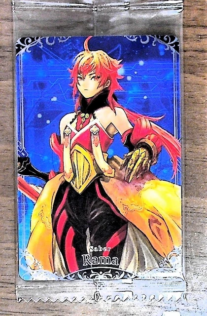 Fate Grand Order FGO Wafer Card Series 5 Saber Rama
