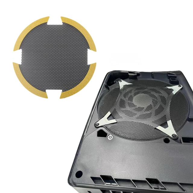 3 Filtres Anti-Poussière Magnétiques 150x150mm Pour PC - Maille PVC Blanc - Pour Ventilateurs De Boîtier, Haut-Parleurs