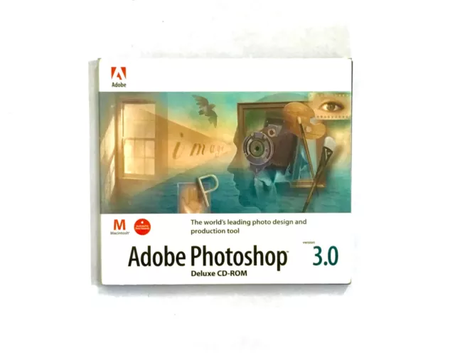 Adobe Phtoshop 3.0 Deluxe CD-ROM MAC
