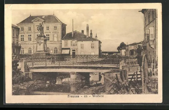 CPA Fresnes, en Woevre 1917
