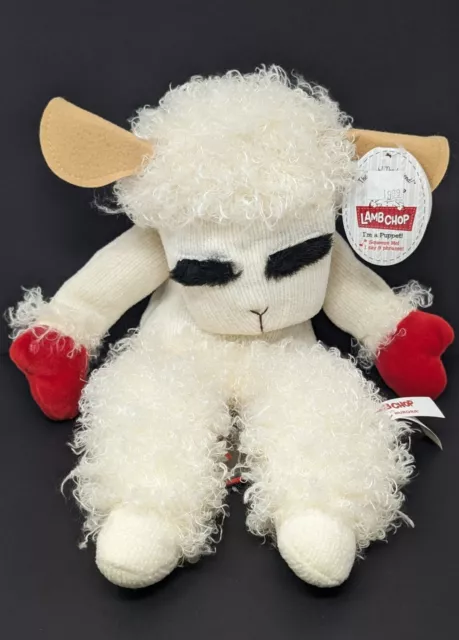 2014 Lamb Chop Hand Puppet ~ New w/ Tags 17" ~ Squeeze & Says 9 Phrases!