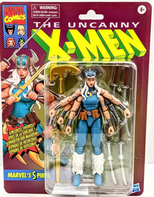 Marvel Legends Series The Uncanny X-Men Marvel's  Spiral 6 in Action Figure