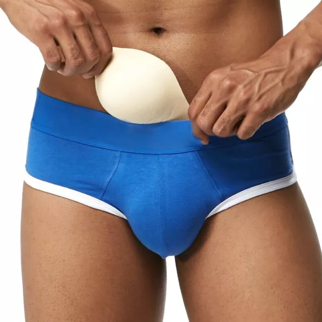 Men's Bulge Pouch Enhancer Enlarge Cup Sponge Pad Insert For Swimwear  Underwear 