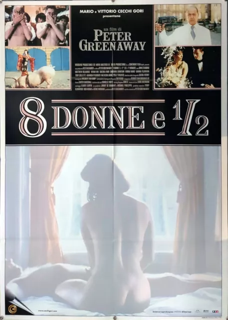 1999 * Manifesto 2F Cinema "8 Donne e ½ - John Standing, Matthew Delamere" Dramm