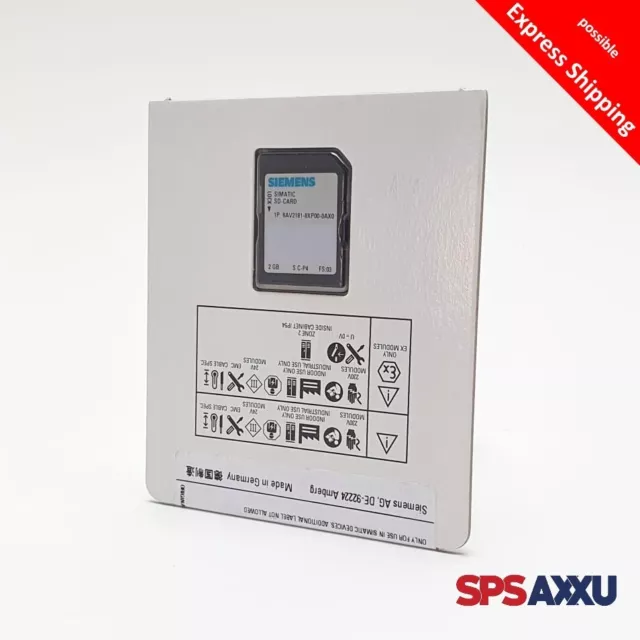 Siemens SPS-Memory Card 6AV2181-8XP00-0AX0 6AV2 181-8XP00-0AX0