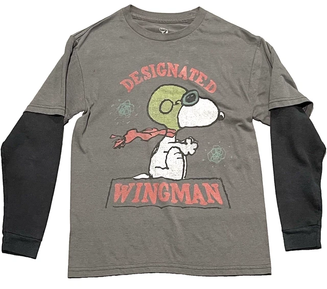 snoopy wingman t shirt
