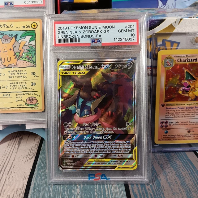 Greninja & Zoroark-GX SR psa10（Mavin | PSA 10 GEM MINT