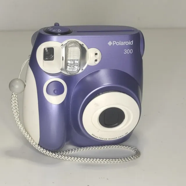 Polaroid 300 Instax Instant Film Camera Purple Parts Repairs