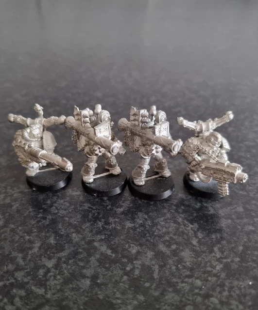 2 Space Marines Métal Games Day 2003 - édition 25e Anniversaire - Warhammer 40k - Pièces Rares à Collectionner
