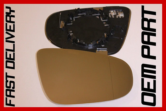Rétroviseur Droit Chauffant VW Golf 6 MK6 2010-2014 - Verre Remplacement OEM