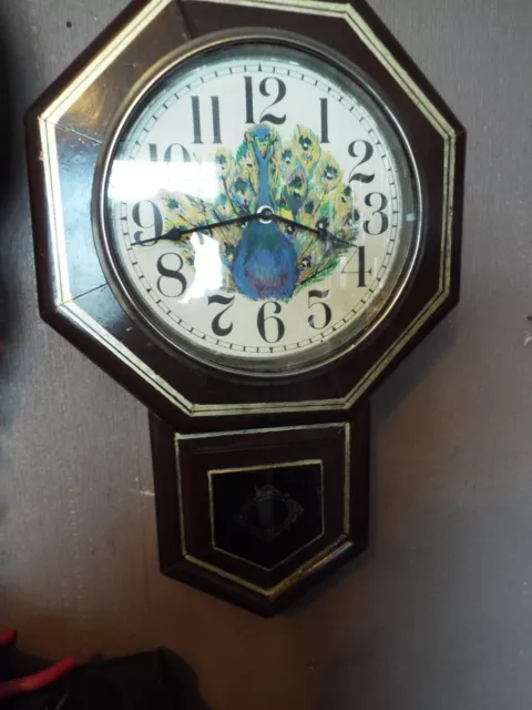 Ansonia Wall Clock with bespoke Painted Dial