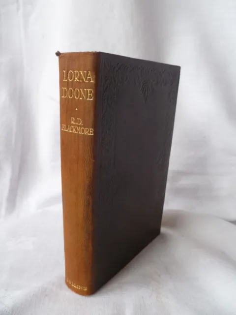 Lorna Doone R.D. Blackmore Soft Leather Bound Hardback Book 1930s?