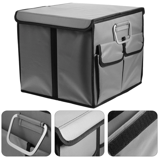 Caja de almacenamiento para parrilla 35x35x30cm aleación de aluminio