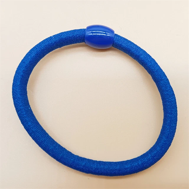 1PC New Hair Accessories Women  High Elastic Hair Tie Rope Deep blue Hair Ring