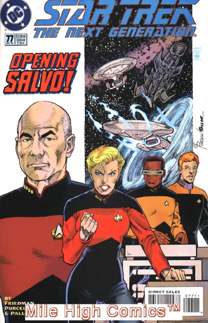 STAR TREK: THE NEXT GENERATION (1989 Series)  (DC) #77 Good Comics Book