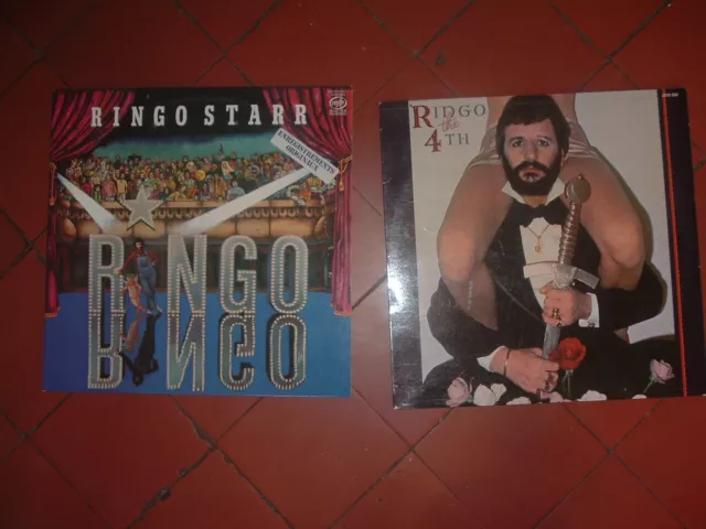 ringo starr vinyle 33t lot de 2  occasion