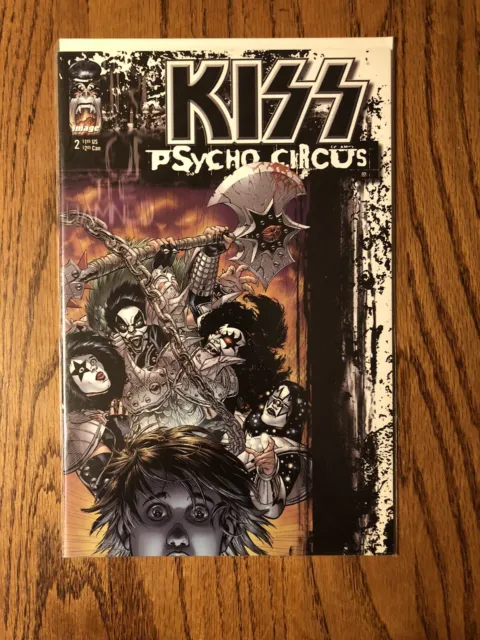 Kiss Psycho Circus #2 Image Comic Book 1997 Brian Holguin Kevin Conrad Image