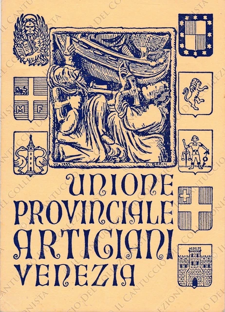 1963 Unione Provinciale Artigiani Venezia Associazione Mirano tessera