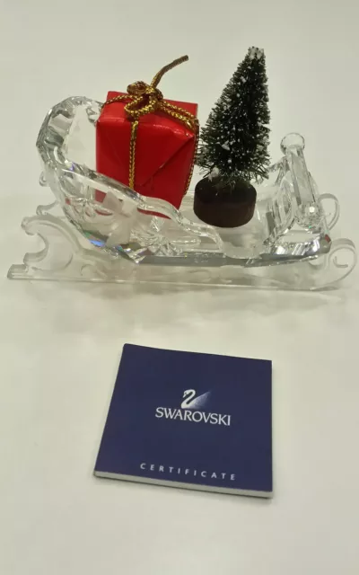 Swarovski Slitta Di Babbo Natale