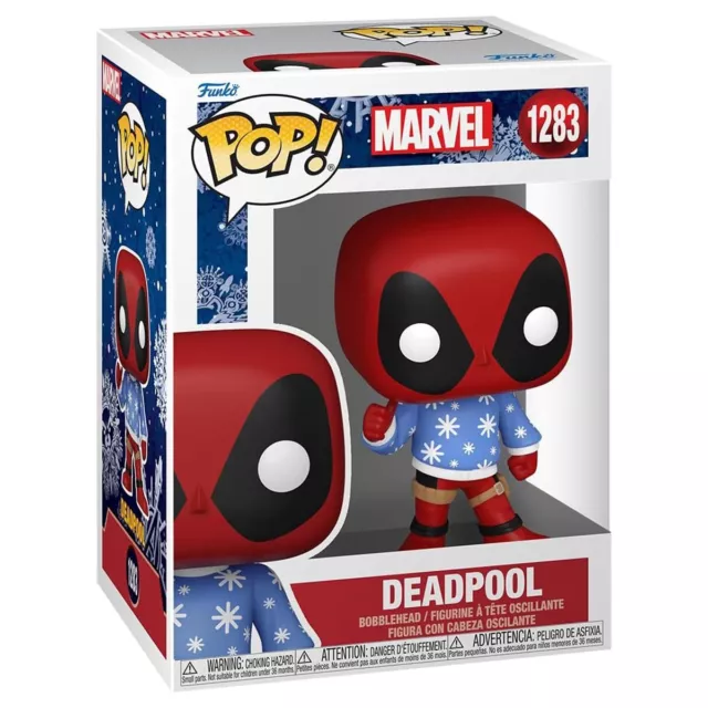 Deadpool Weihnachten Funko Pop Marvel Urlaub Sammlerstück Vinylfigur 72187