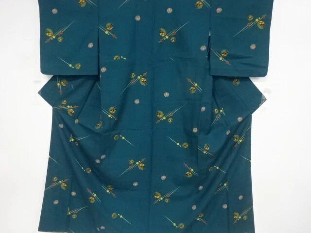 36369# Japanese Kimono / Hitoe Kimono / Hair Comb Pattern