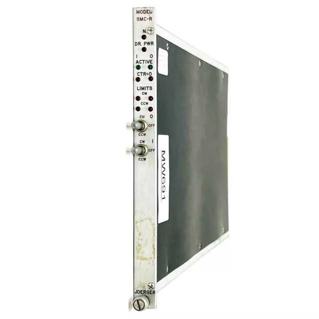 Joerger Model SMC-R Stepping Motor Controller Driver Plug-In CAMAC Module